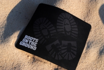 Boots on the Ground Mouse Pad