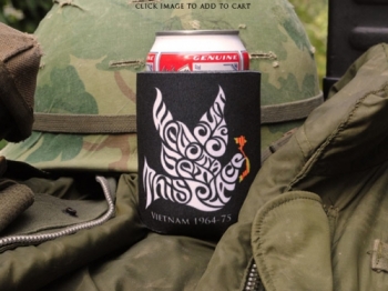We Gotta Get Out of This Place Dove Koozie