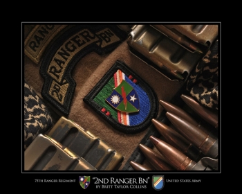 75th Ranger Regiment - 2nd Ranger BN - Afganistan Fine Art Giclee Print