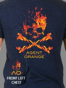 T-SHIRT AO NAVY BLUE SHORT SLEEVE
