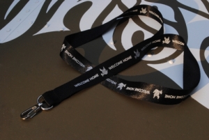 We Gotta Get Out of This Place Dove- Welcome Home Lanyard