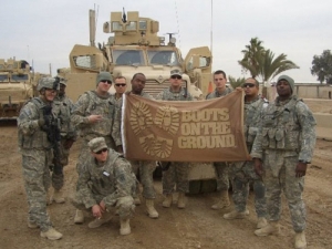 Boots on the Ground Flag