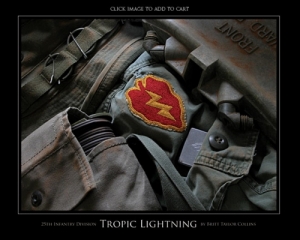 25th Infantry Division - "TROPIC LIGHTNING"-ORIGINAL VERSION