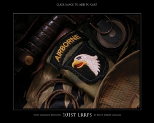 101st Airborne Division -101st LRRPS - Giclee Print