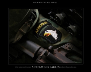 101st Airborne Division - Screaming Eagles - Giclee Print2