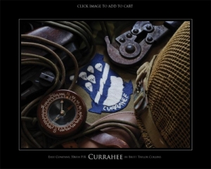 506th PIR - "EASY" Company-Currahee - WW2 Print