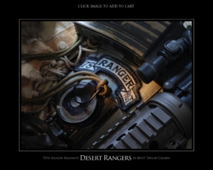 75th Ranger Regiment - Desert Rangers - Giclee Print