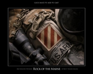 3rd Infantry Division - Rock of the Marne - Giclee Print