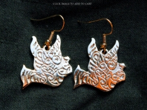 We Gotta Get Out of This Place Gold Tone Earings