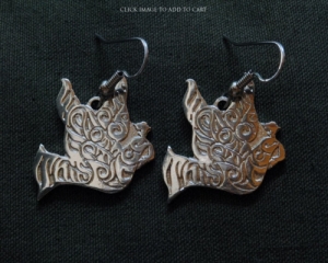 We Gotta Get Out of This Place Silver Tone Earings