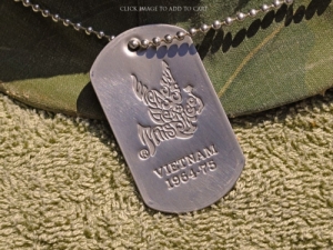We Gotta Get Out of This Place Dog Tag