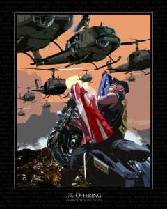 "The Offering "- Vietnam War Print