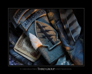 U. S. Army Special Forces- Third Group - Lens Print