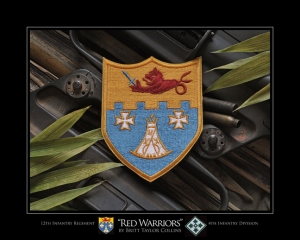 12th Infantry Regiment- Lenzprint- Giclee Print