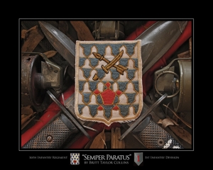 16th Infantry Regiment- Lenzprint- Giclee Print