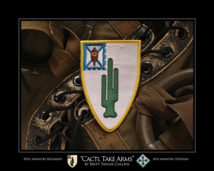 35th Infantry Regiment- "CACTI, TAKE ARMS"-4th INF