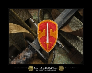 Military Advisory Command Vietnam- "MACV"-Vietnam Print