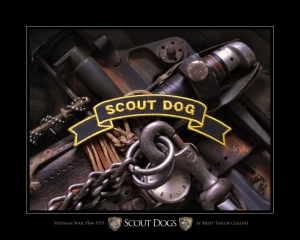 "Scout Dog Vietnam"- K-9 Corps-Vietnam Print