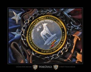 "War Dogs"- K-9 Corps-Vietnam Print