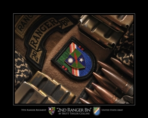 75th Ranger Regiment - 2nd Ranger BN - Afganistan Fine Art Giclee Print