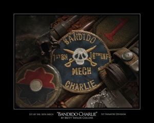"BANDIDO CHARLIE" - 1st BN 16th INF (Mechanized)- Vietnam Print