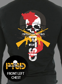 T-SHIRT PTSD BLACK LONG SLEEVE