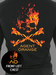 T-SHIRT AO BLACK LONG SLEEVE