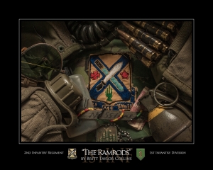 2nd Infantry Regiment-"THE RAMRODS"-1st Inf. Div.-Second Version