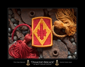 "Diamond Brigade"-75th Fires Brigade-Artillery Print