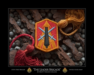 "The Leader Brigade"-214th FIRES BRIGADE-Artillery Print